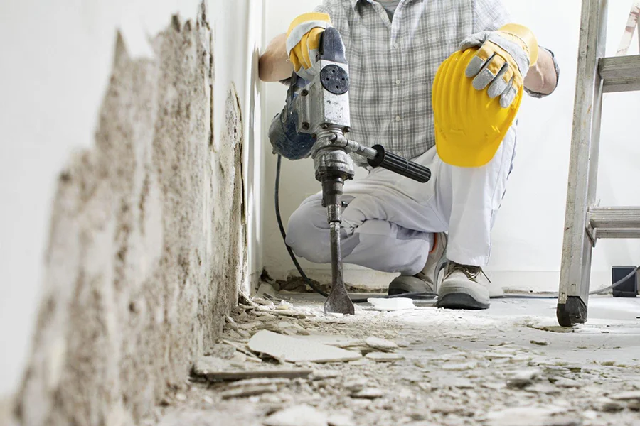 Concrete Slab Foundation Repair in Woodbridge, VA